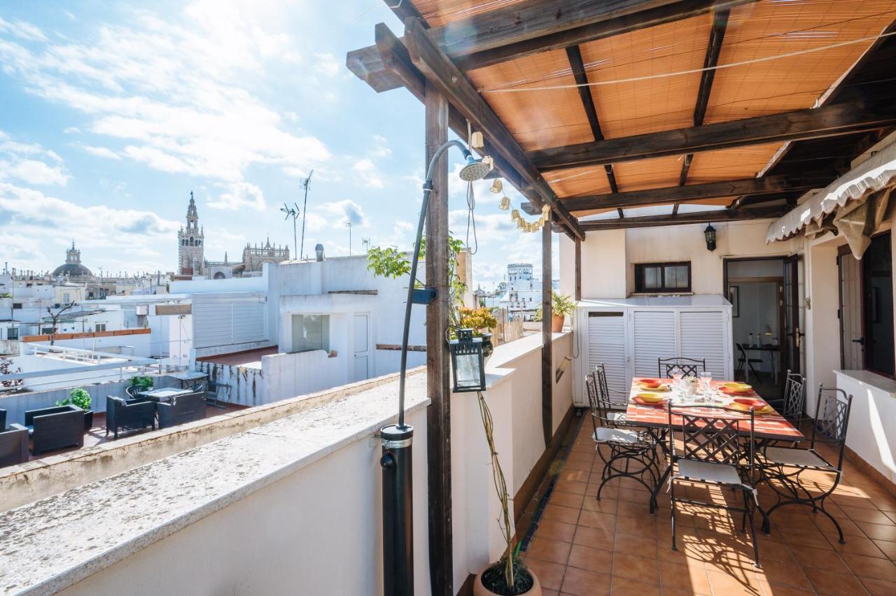 Homeyseville-Amazing Penthouse Giralda Views 8 Pax, Parking Optional Exteriör bild