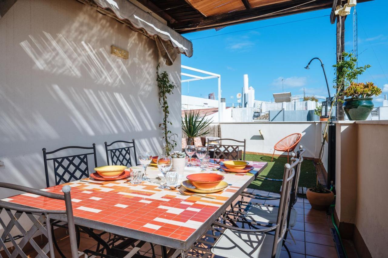Homeyseville-Amazing Penthouse Giralda Views 8 Pax, Parking Optional Exteriör bild