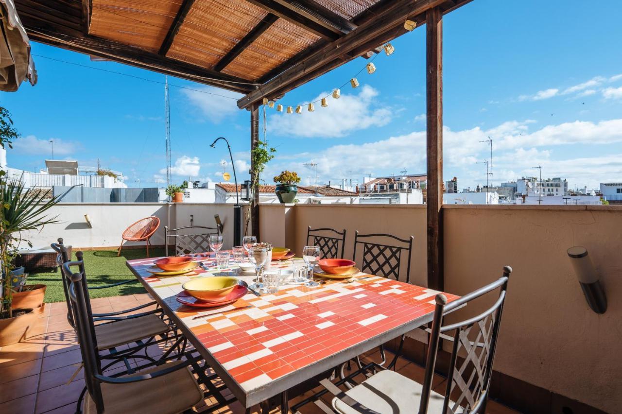Homeyseville-Amazing Penthouse Giralda Views 8 Pax, Parking Optional Exteriör bild