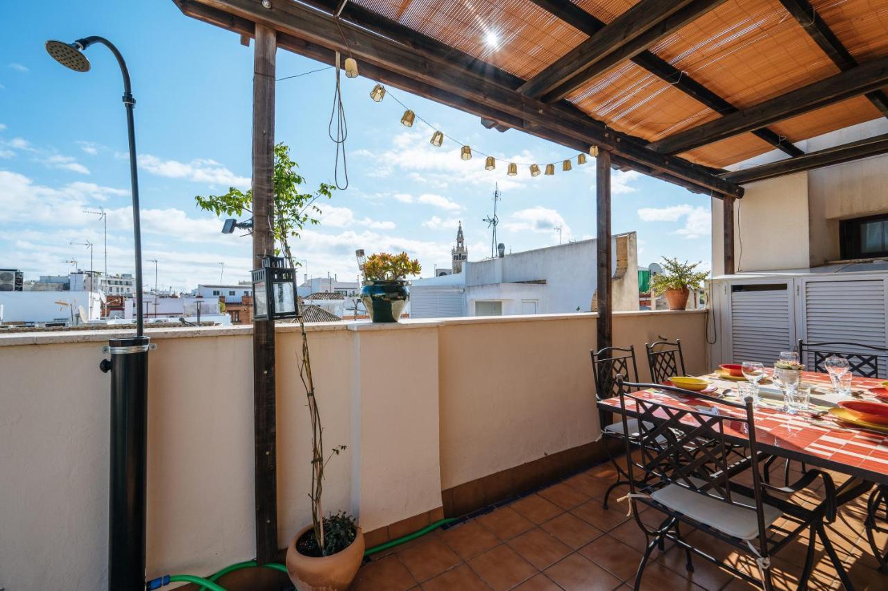 Homeyseville-Amazing Penthouse Giralda Views 8 Pax, Parking Optional Exteriör bild