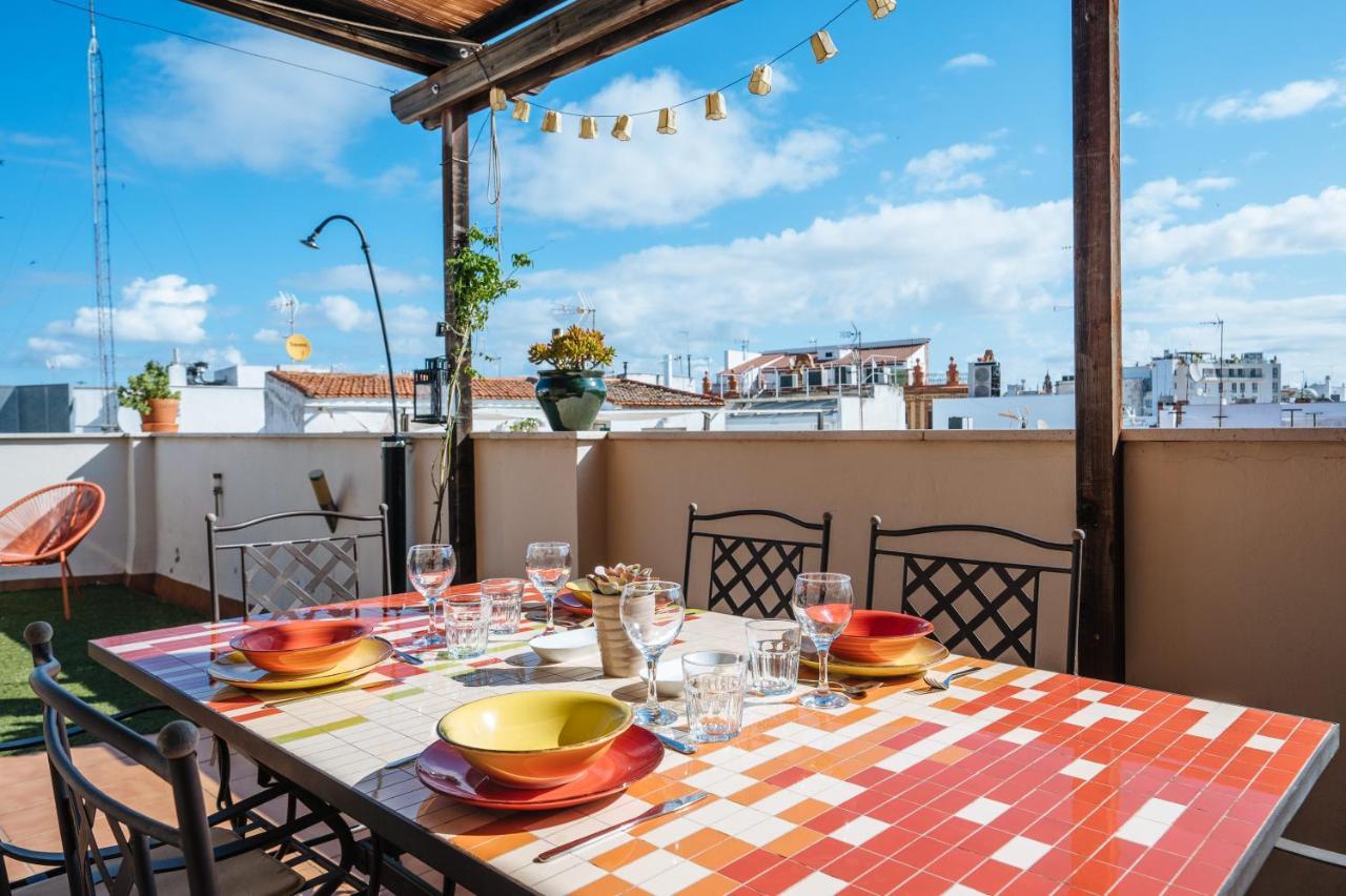 Homeyseville-Amazing Penthouse Giralda Views 8 Pax, Parking Optional Exteriör bild